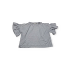 Blusa Vineyard Vines Xchico Xs Gris Manga Amplia