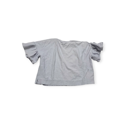 Blusa Vineyard Vines Xchico Xs Gris Manga Amplia