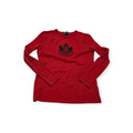 Playera Ralph Lauren Manga Larga Roja Extra Chica Petite