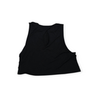 Playera Crop Top The North Face Xgrande Xl Negro Sin Mangas