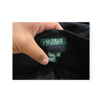 Bermuda Ralph Lauren Talla 12 Petite Color Negro De Mujer