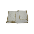Poncho Ligera Ralph Lauren Unitalla Color Blanco Con Dorado