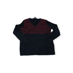 Sueter Tommy Hilfiger Xgrand Xlazul Marino Con Rojo De Mujer