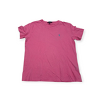 Playera Ralph Lauren Xgrande Xl Rosa Pony Azul Manga Corta
