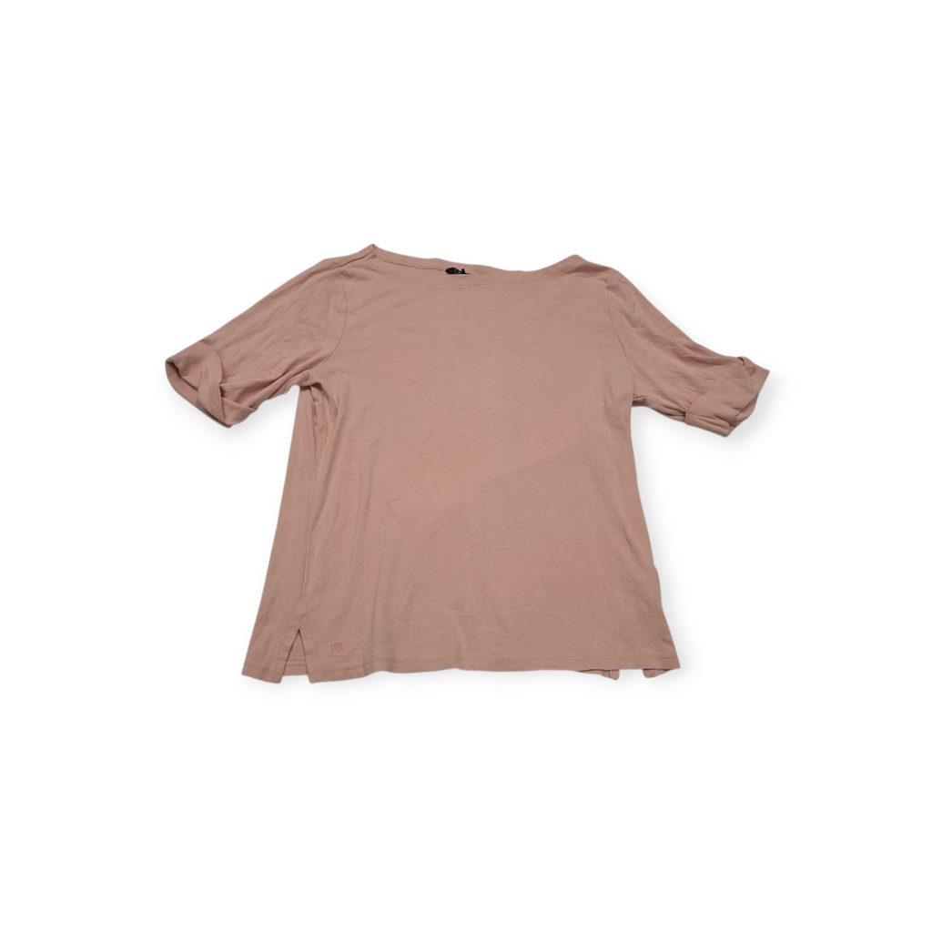 Playera Ralph Lauren Xgrande Xl Color Rosa Claro Manga Corta