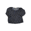 Blusa Michael Kors Grande L Azul Print De Cadenas