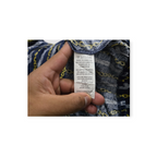 Blusa Michael Kors Grande L Azul Print De Cadenas