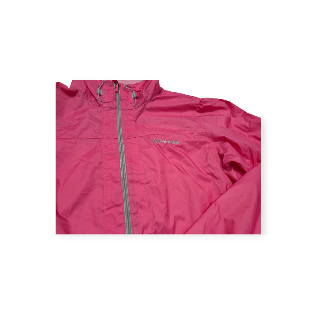 Impermeable Columbia Xgrande Xl Color Rosa De Mujer