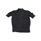 Blusa Michael Kors Plateada Brillosas Mediana M Manga Corta