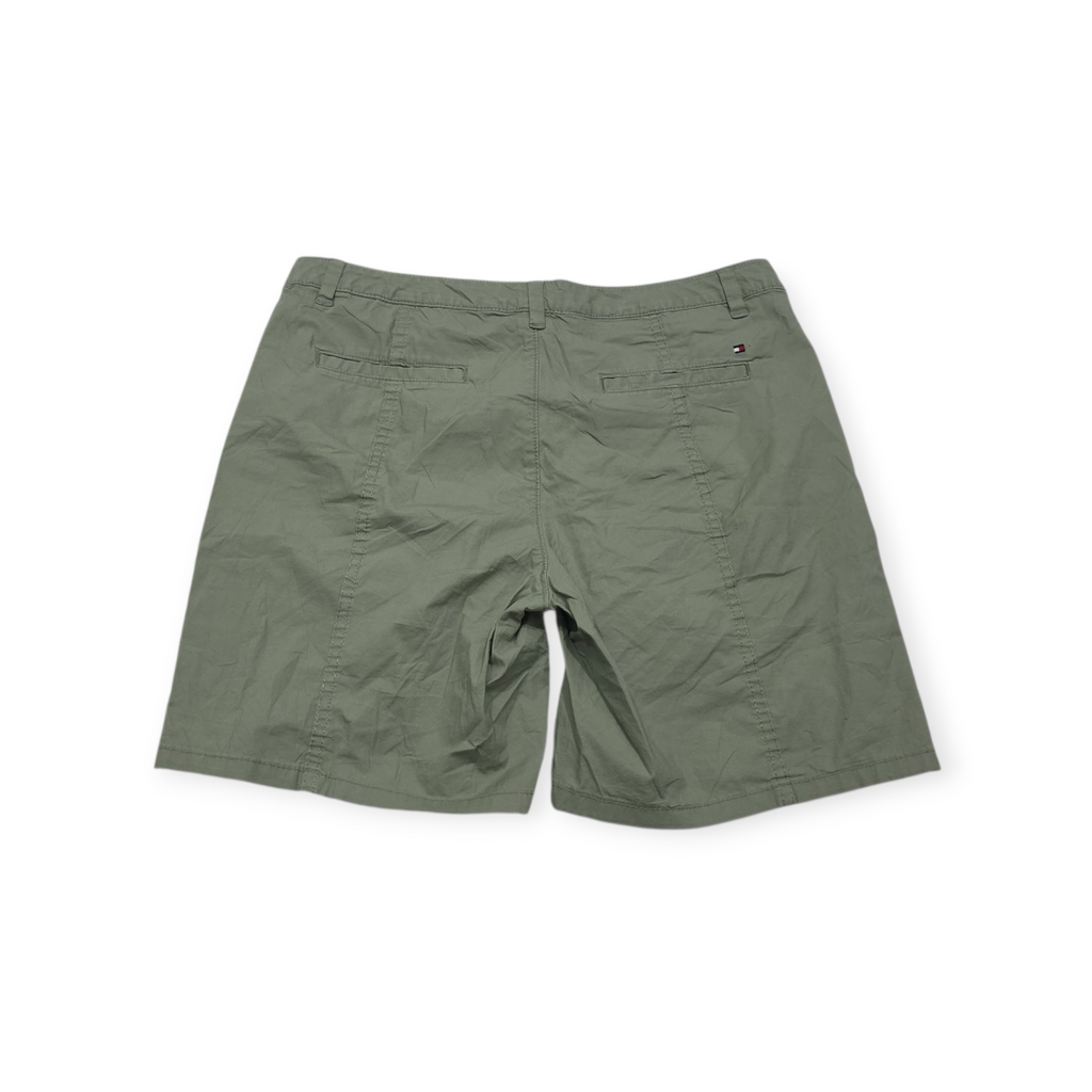Bermuda Tommy Hilfiger Talla 6 Color Verde De Mujer