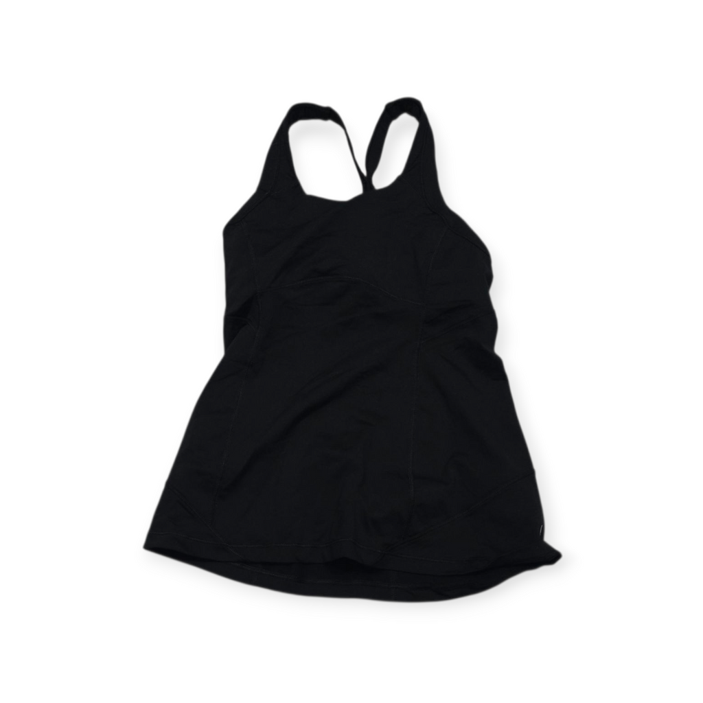 Playera Lululemon Sin Mangas Talla 4 Color Negro