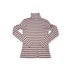 Playera Vineyard Vines Turtle Neck Blanco/rojo Xchico Xs