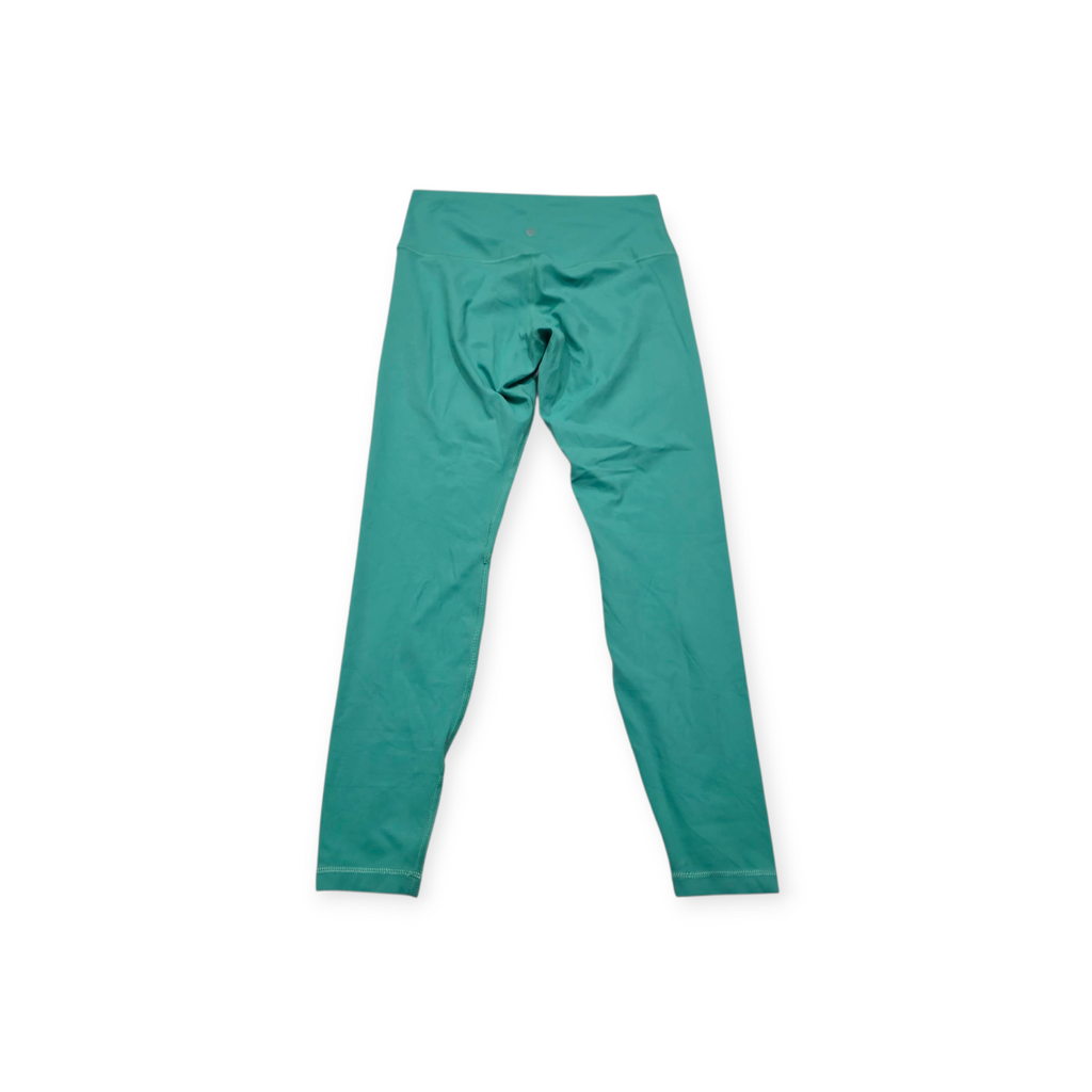 Legging Lululemon Azul Aqua De Mujer Talla 10