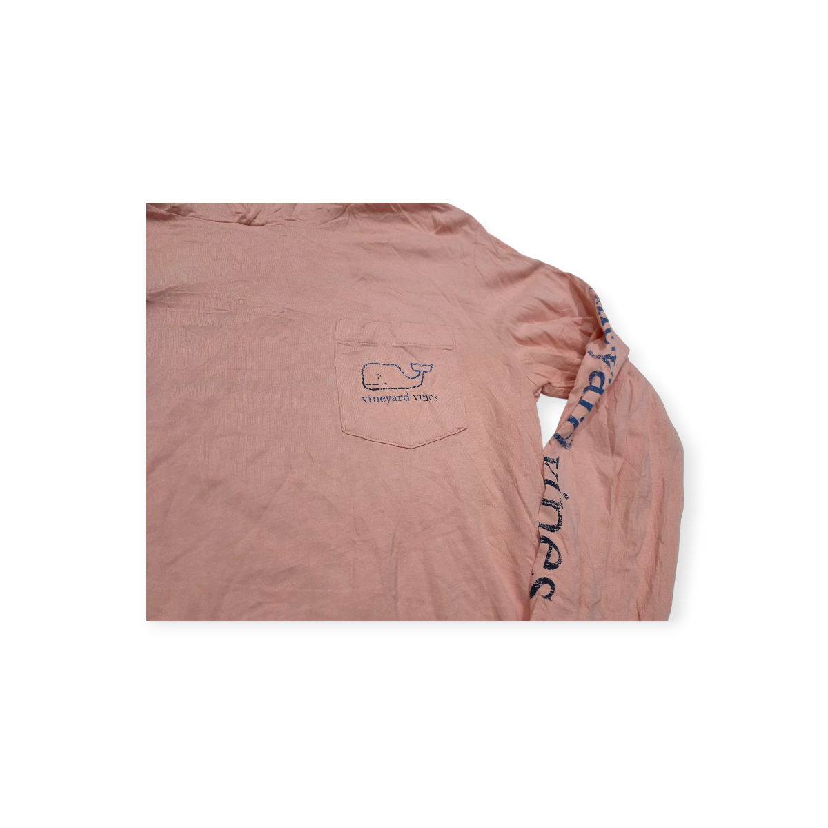Playera Con Gorro Vineyard Vines Chico S Color Coral Claro
