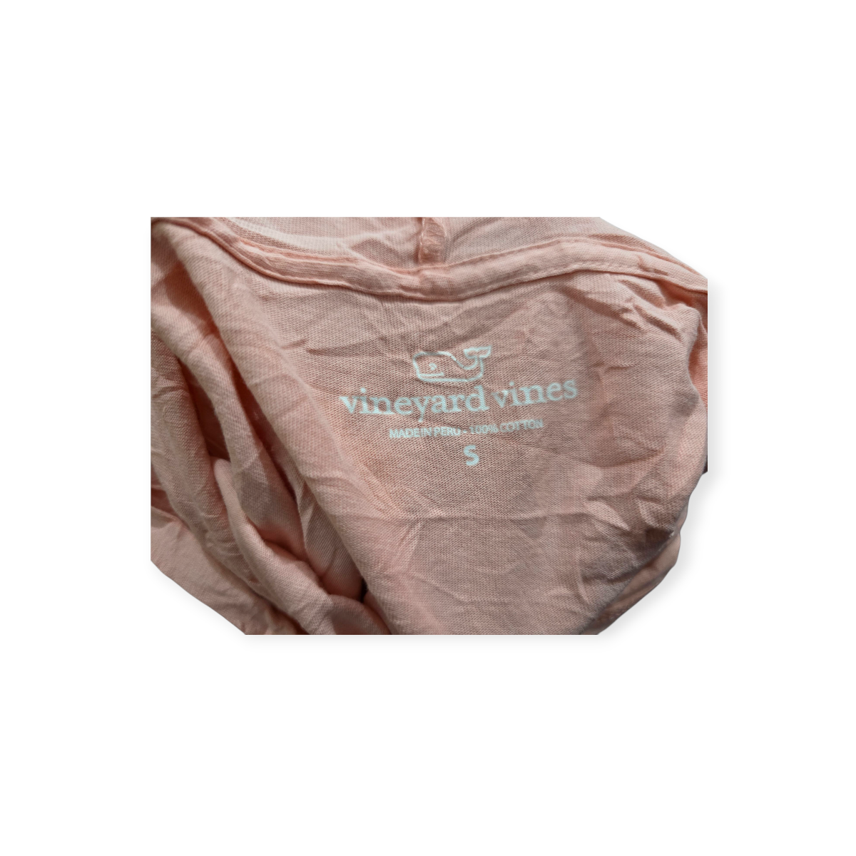 Playera Con Gorro Vineyard Vines Chico S Color Coral Claro