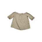 Blusa Michael Kors Xchico Xs Cafe Claro Escotada