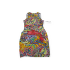 Vestido Ralph Lauren Talla 16 Amarillo Con Figuras