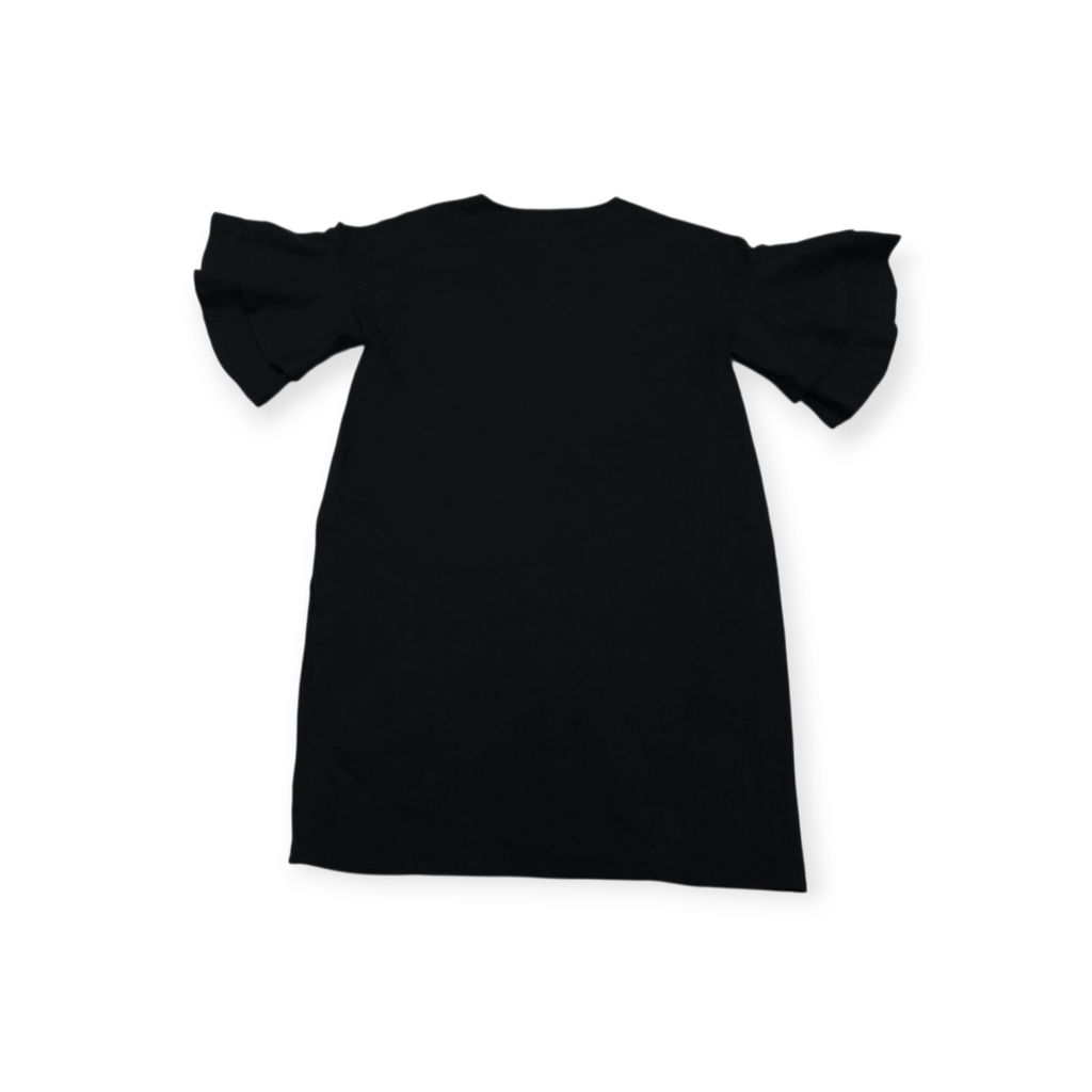 Vestido Ralph Lauren Negro De Viscose Mediano Manga Amplia