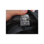 Pantalon True Religion Negro Con Cierres Talla 26 De Mujer