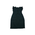 Vestido Tommy Hilfiger Talla 8 Verde Manga Corta Amplia