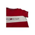 Vestido Tommy Hilfiger Xchico Xs Rojo Con Manga Corta