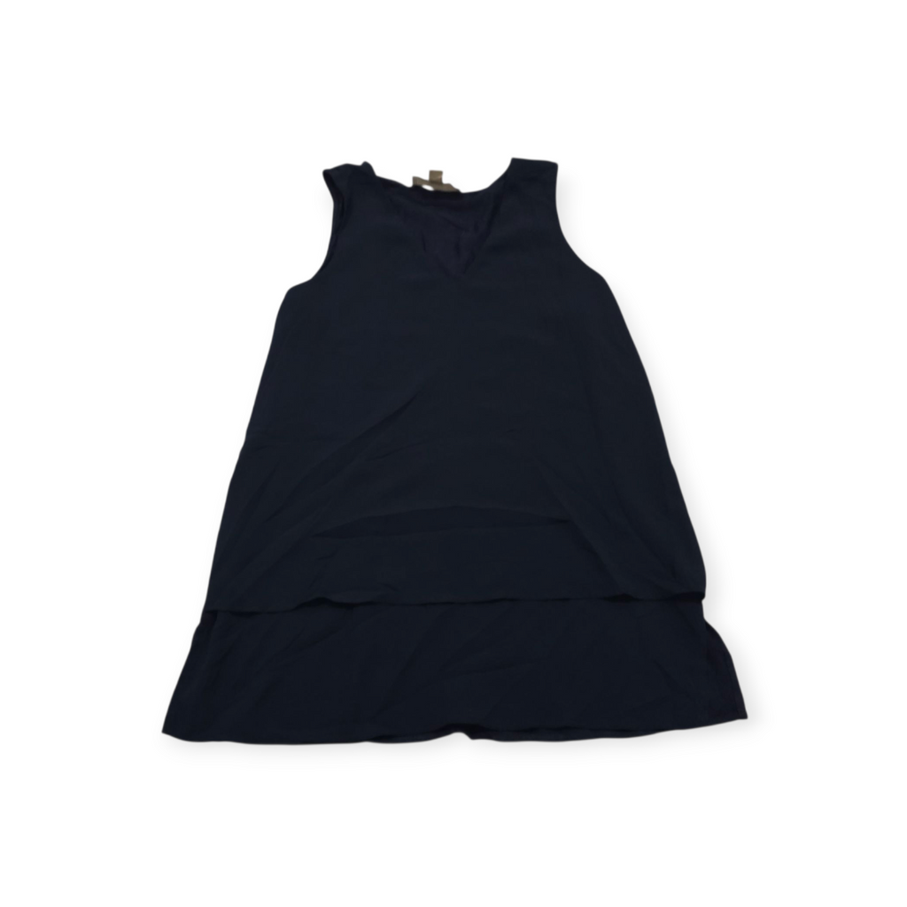 Blusa Michael Kors Chico S Azul Marino Sin Mangas