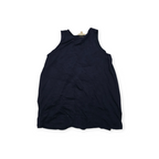 Blusa Michael Kors Chico S Azul Marino Sin Mangas