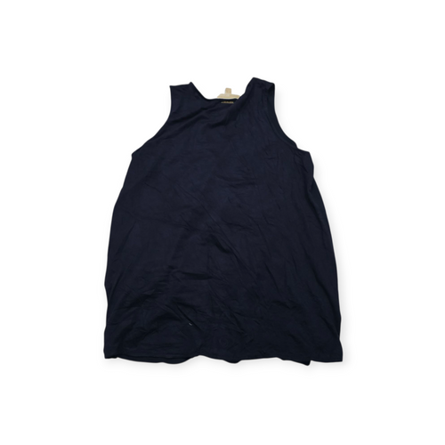 Blusa Michael Kors Chico S Azul Marino Sin Mangas