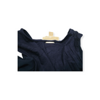 Blusa Michael Kors Chico S Azul Marino Sin Mangas