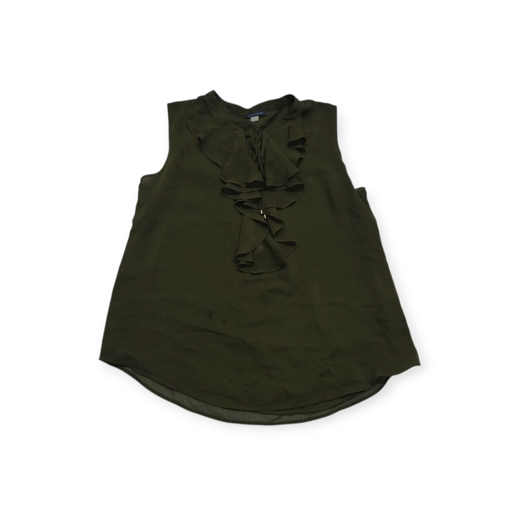 Blusa Tommy Hilfiger Xgrande Xl Sin Mangas Verde