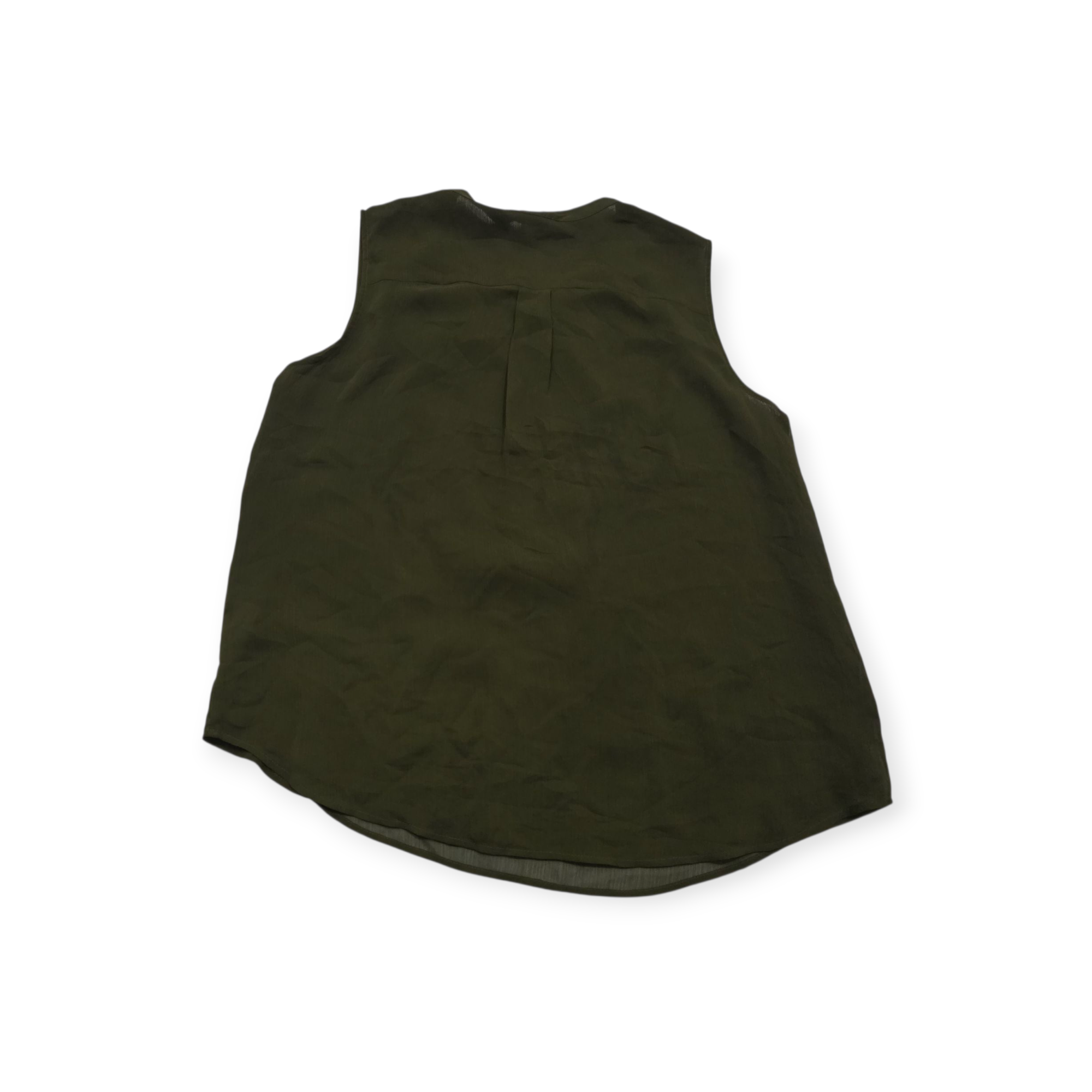 Blusa Tommy Hilfiger Xgrande Xl Sin Mangas Verde
