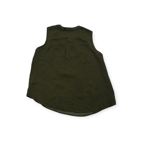 Blusa Tommy Hilfiger Xgrande Xl Sin Mangas Verde
