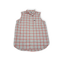Camisa Columbia Talla Xxl Blanca Con Rosa A Cuadros