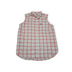 Camisa Columbia Talla Xxl Blanca Con Rosa A Cuadros
