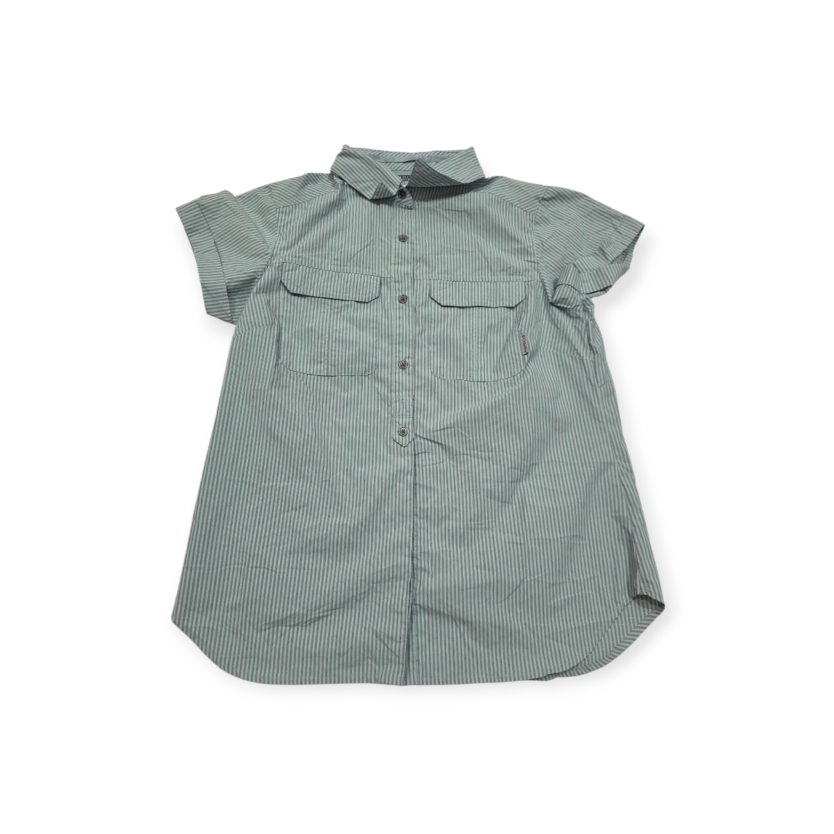 Camisa Columbia Omnishadesunprotection Manga Corta Raya Verd