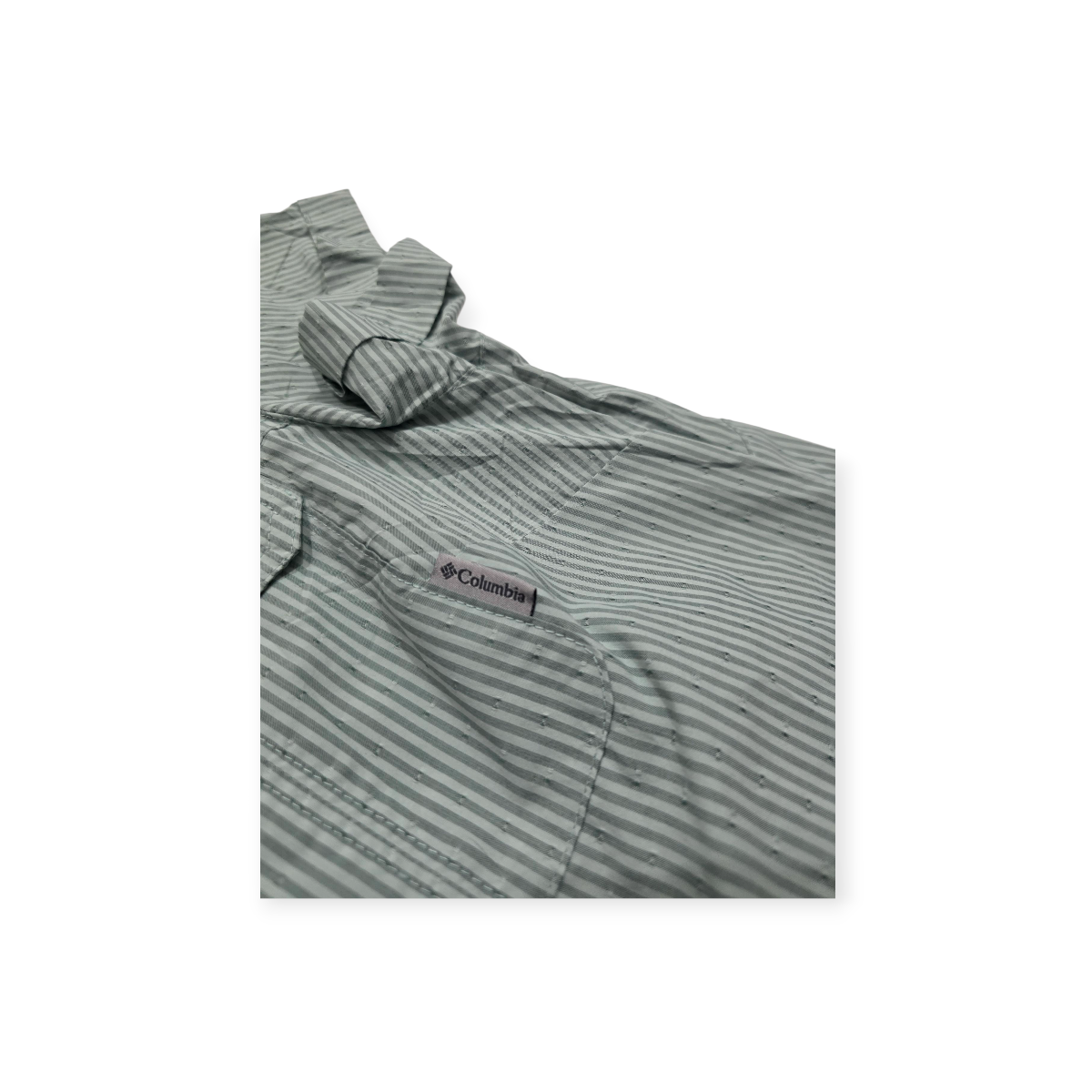 Camisa Columbia Omnishadesunprotection Manga Corta Raya Verd