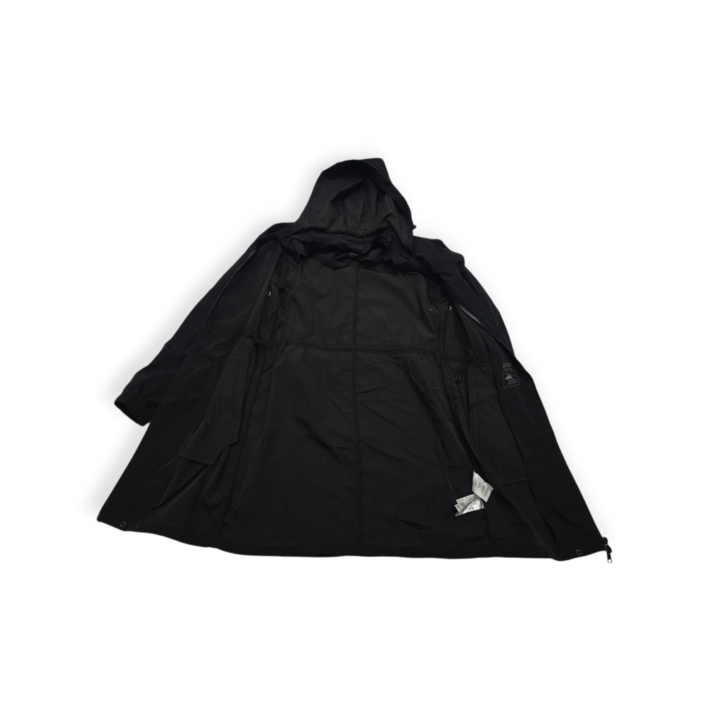 Armani Exchange Activeparka Negra Capucha Resistente Al Agua