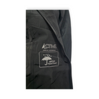 Armani Exchange Activeparka Negra Capucha Resistente Al Agua