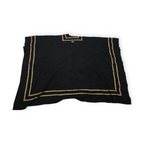Poncho Ralph Lauren Block Ruana Onesize Fits Most Cafe/negro