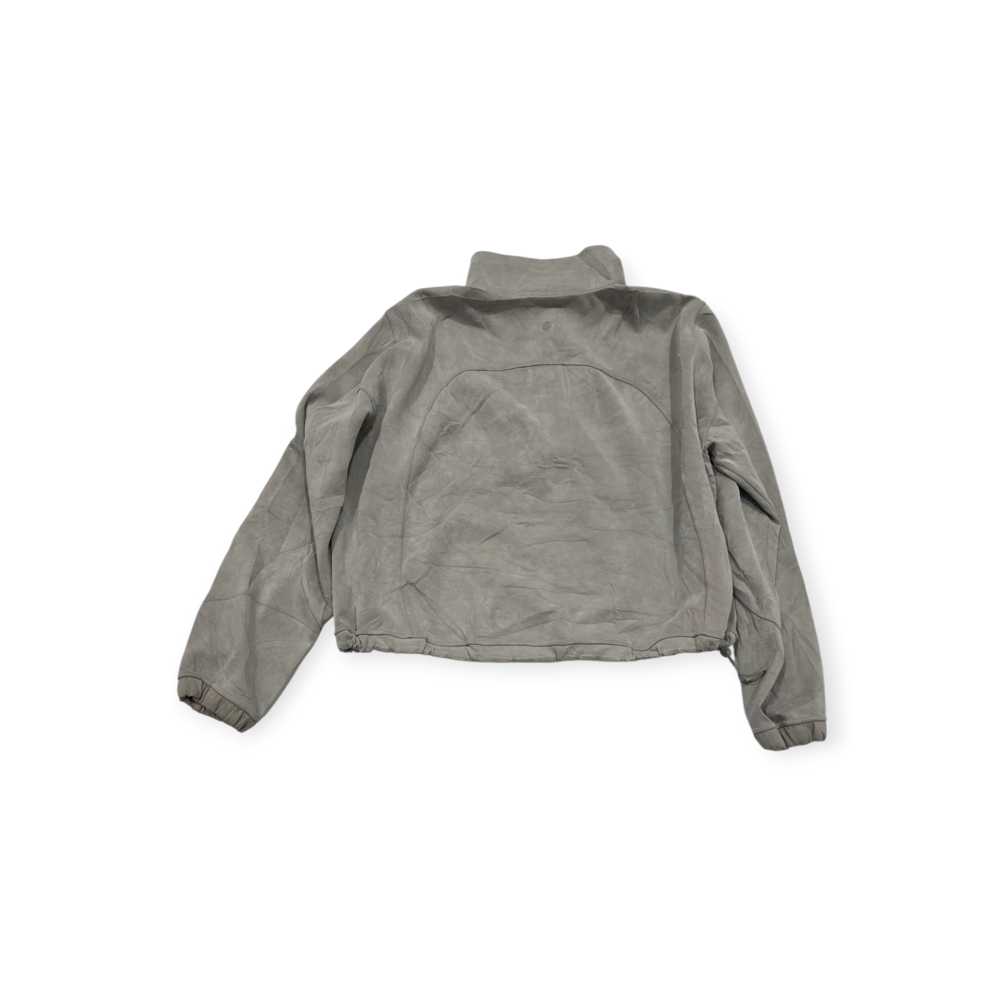 Sudadera Corta Lululemon De Mujer Talla 14 Color Gris