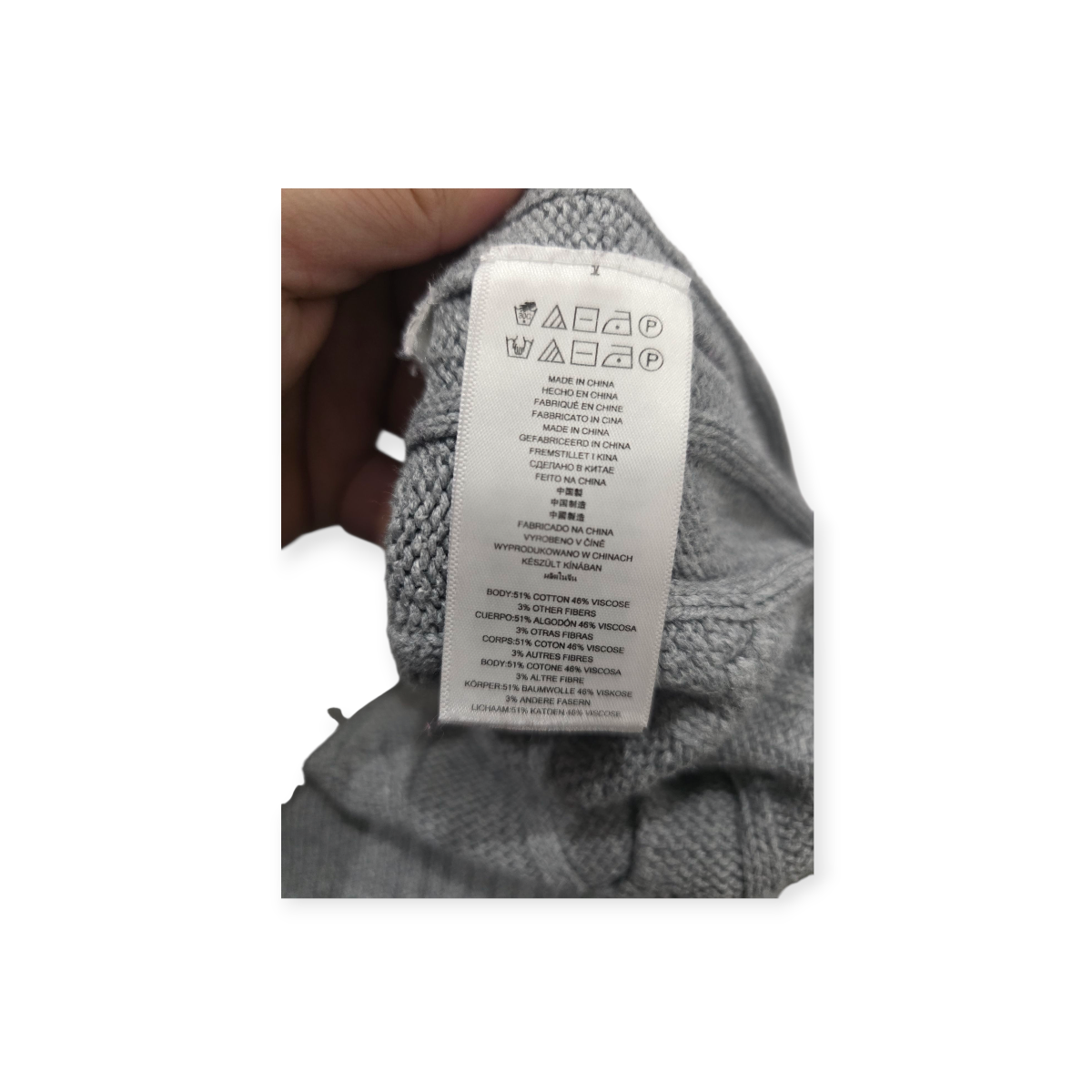 Sueter Michael Kors Manga Corta Mediana M Color Gris