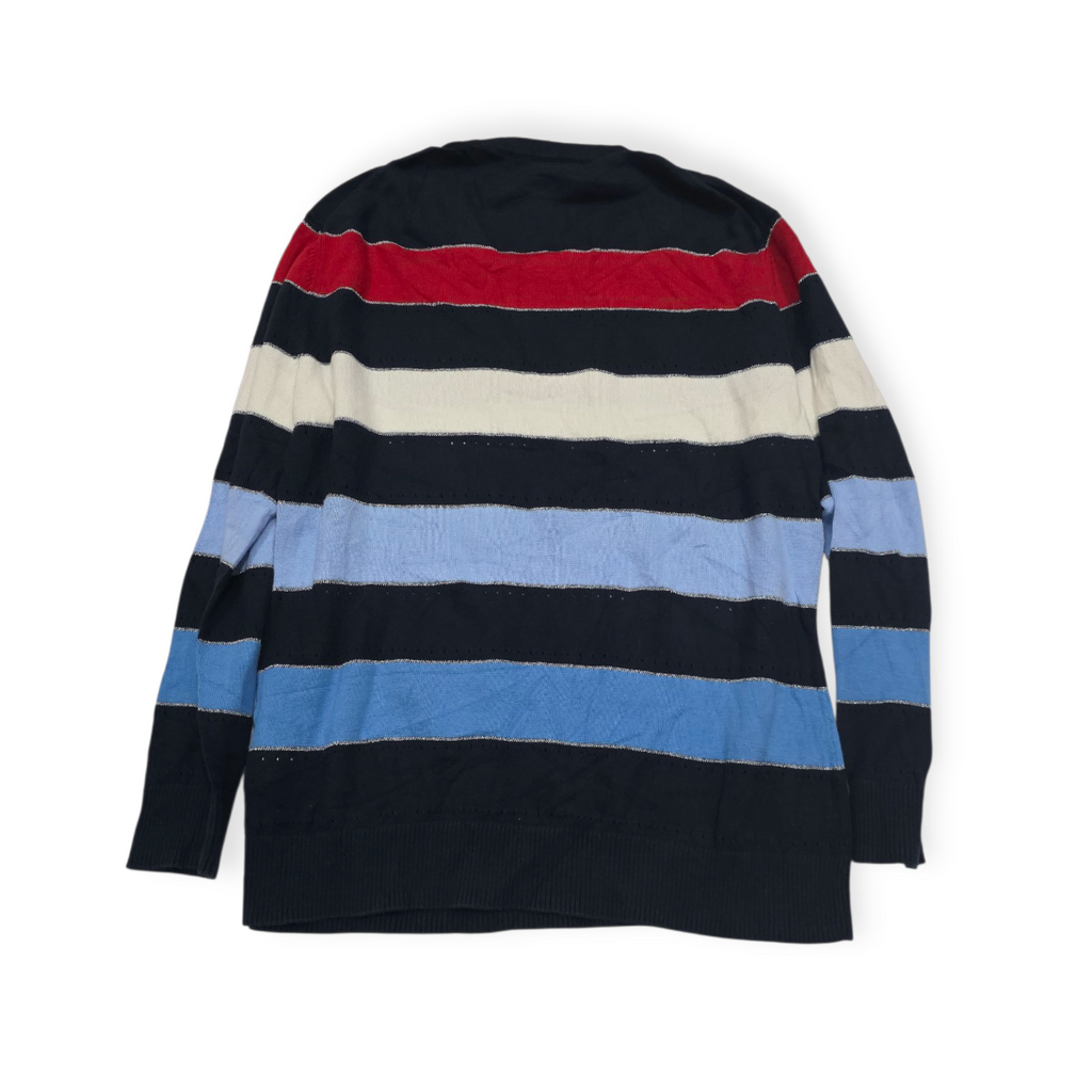 Sueter Brooks Brothers De Mujer Mediana M Rayas Azul Rojo