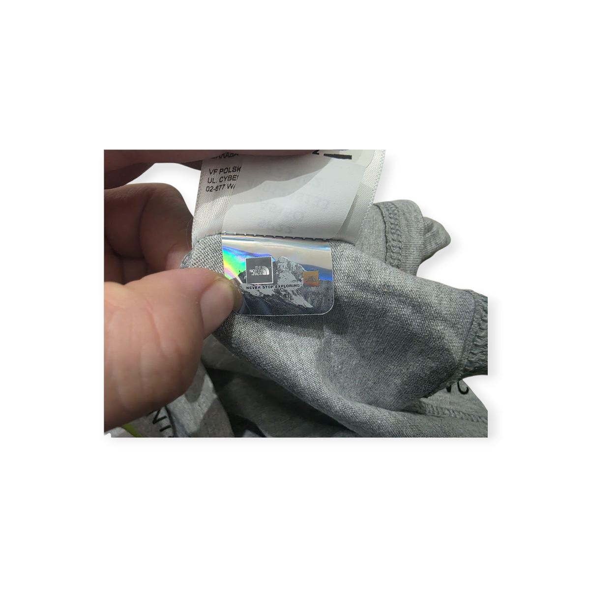 Playera Corta The North Face Mediana M Gris Sin Mangas
