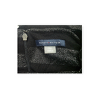 Vestido Tommy Hilfiger Talla 10 Gris Con Negro Rayado
