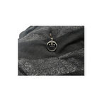 Vestido Tommy Hilfiger Talla 10 Gris Con Negro Rayado