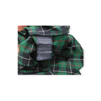 Camisa Tommy Hilfiger De Mujer Verde Con Azul Cuadros Grande