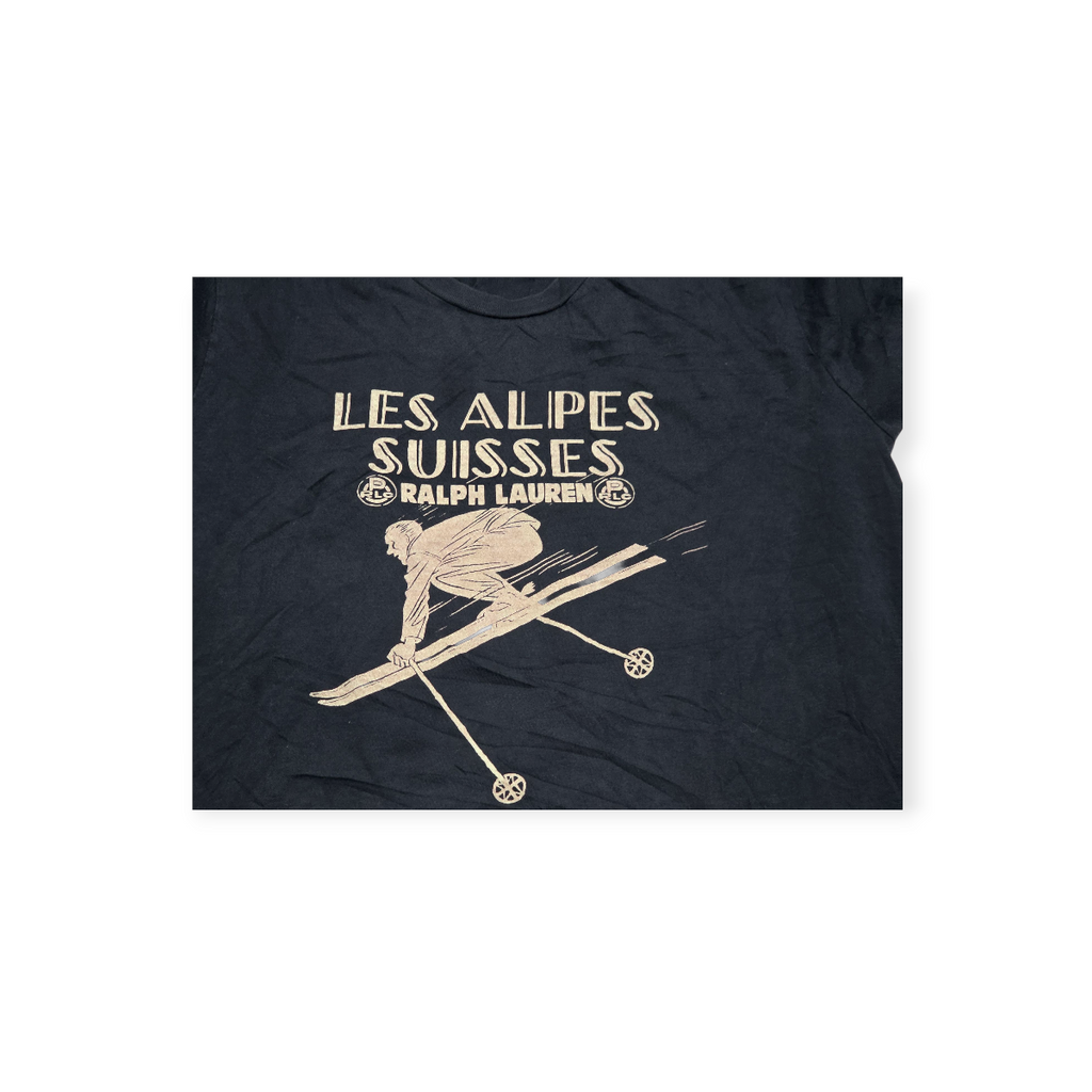 Playera Ralph Lauren De Mujer Azul Grande L