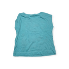 Blusa Ralph Lauren Xgrande Xl Azul Celeste Manga Corta
