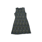 Vestido Tommy Hilfiger Talla 8 Sin Mangas Azul Con Verde