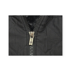 Chamarra Columbia Exterior Acolchado, Interior Peluche Negro